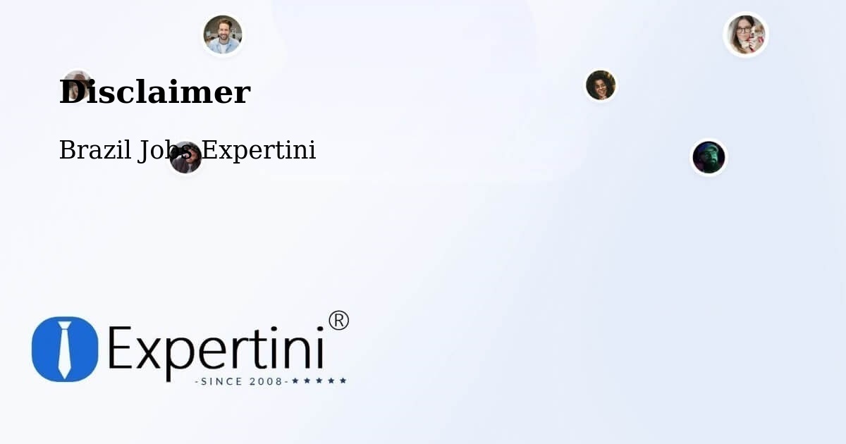 Disclaimer – Itabirito - Brazil Jobs Expertini