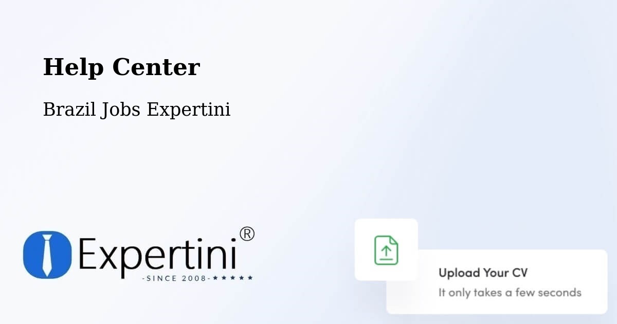 Help Center – Itabirito - Brazil Jobs Expertini